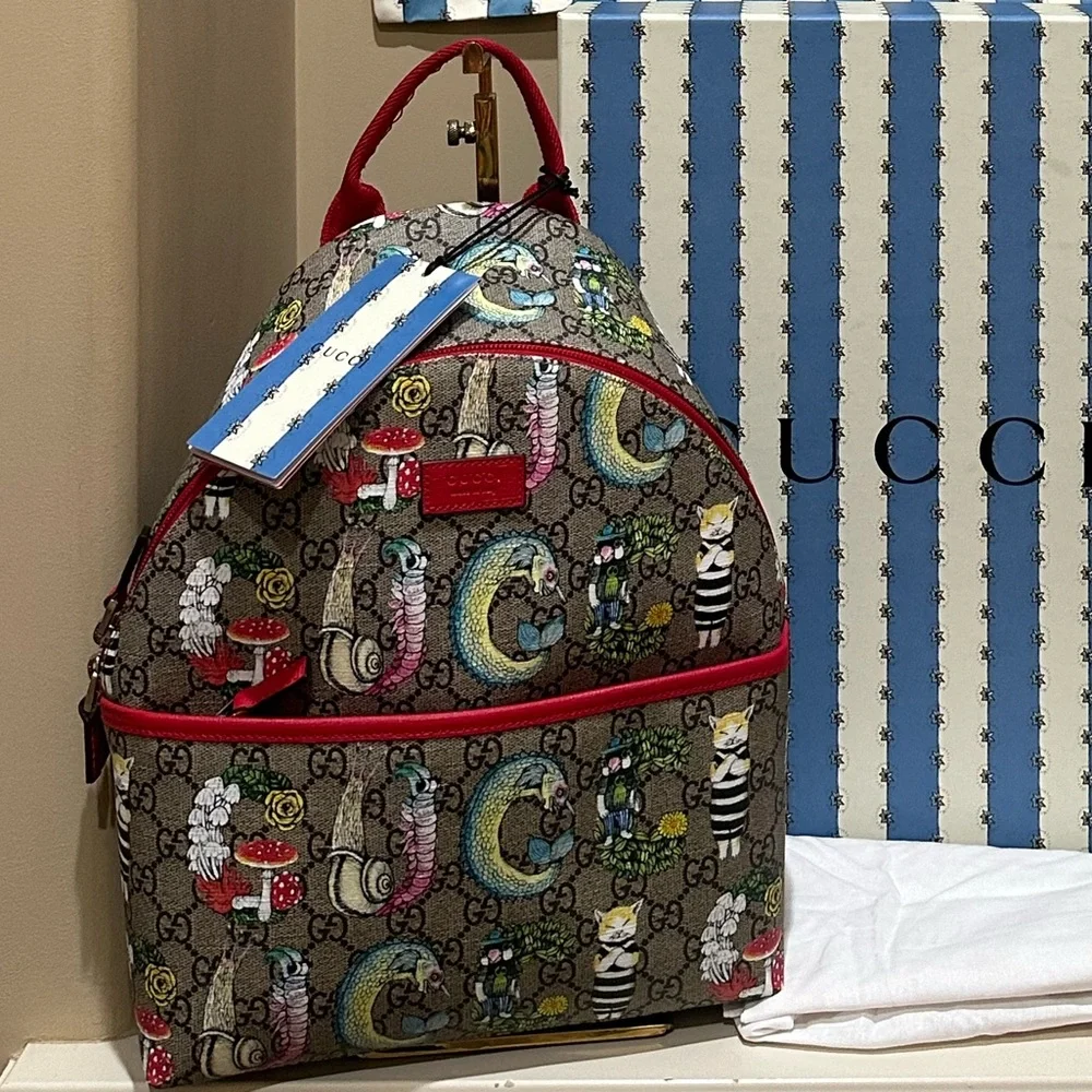 Gucci Yuko Hiaguchi Children’s Backpack *NWT*